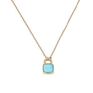Official Taylor Swift Life of a Showgirl Opalite Lock Necklace